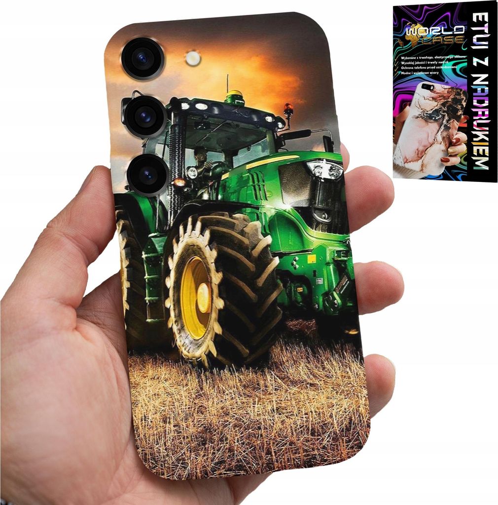 Gehäuse Für Samsung Galaxy S23 Plus - Traktor Bauernhof Traktor Bauernhof + Glas