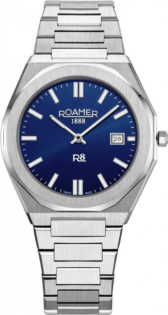 Herrenuhr ROAMER 972980 41 45 20 klassisch in Marineblau Produktbild 