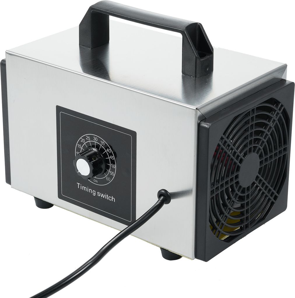 Luftreiniger Ozongenerator 220 V 60 g/h Luftfilter Heimozonator Tragbarer Ozon-Ozonisator O?-Generator mit Zeitschalter fuer Zuhause Auto Formaldehyd