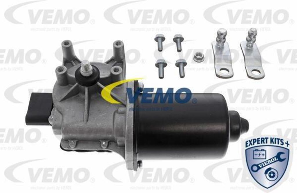 VEMO V10-07-0013 Wischermotor OE 5J1955113A kompatibel mit Fabia, Roomster