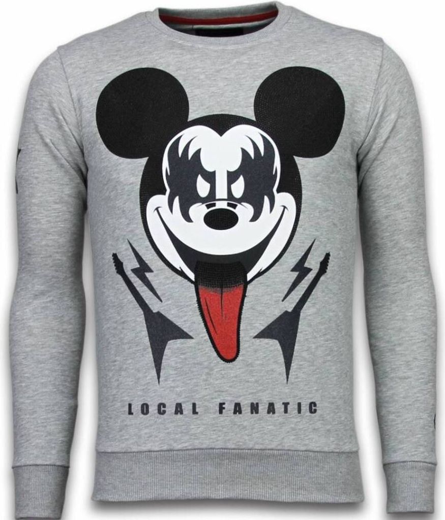 Kiss My Mickey Strass Sweater - L