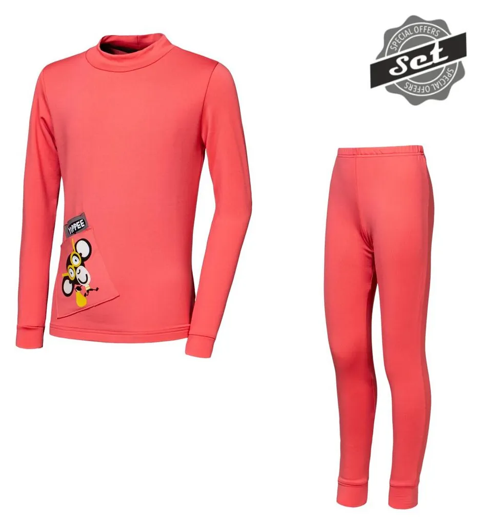 Sous-vêtements techniques enfants SENSOR Coolmax - Set Thermo Corail