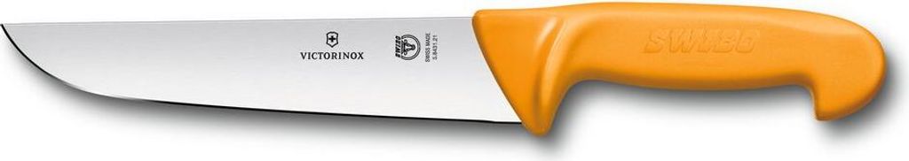 Swibo, Schlachtmesser, 31cm, gerade, orange, SB-Hülle