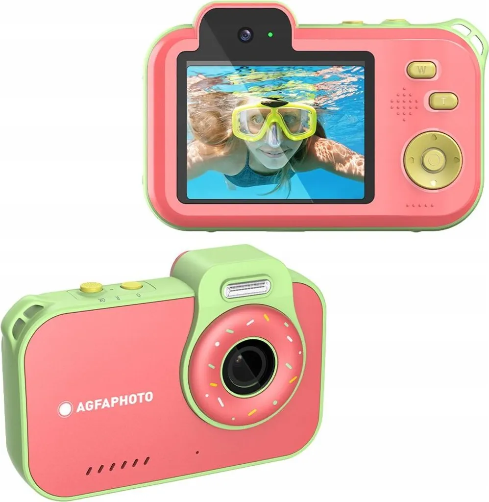 AgfaPhoto WP8000 Fotocamera Subacquea 2.7K 24MP - Offerta Online