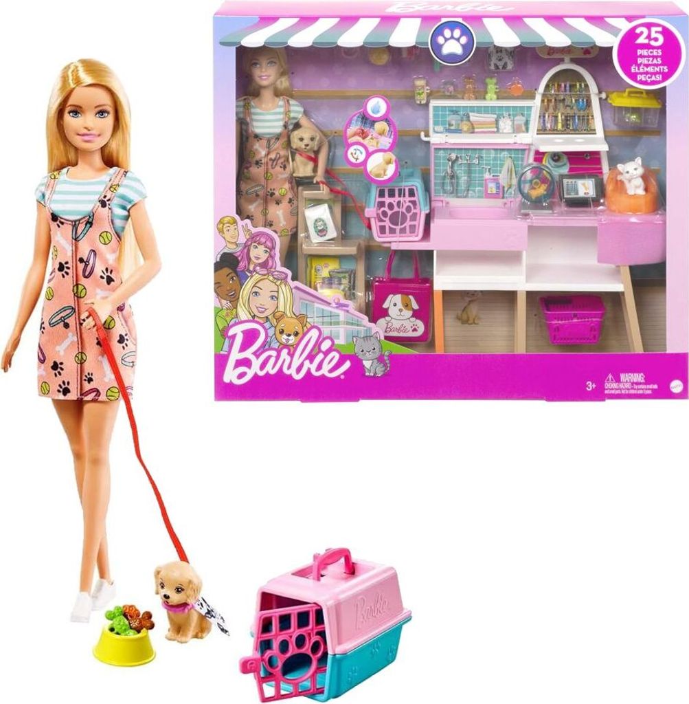 Súprava na hranie a bábika Barbie Obrázok produktu 