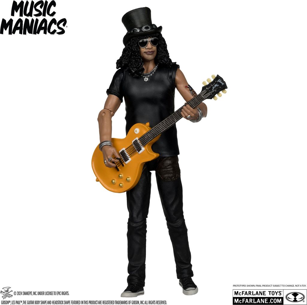 McFarlane Toys - Music Maniacs Rock Actionfigur Slash 15 cm