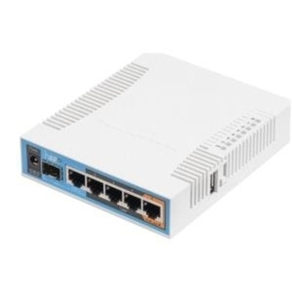 Mikrotik hAP ac, 2,4 GHz, 5 GHz, 500 Mbit/s, 10,100,1000 Zdjęcie produktu 