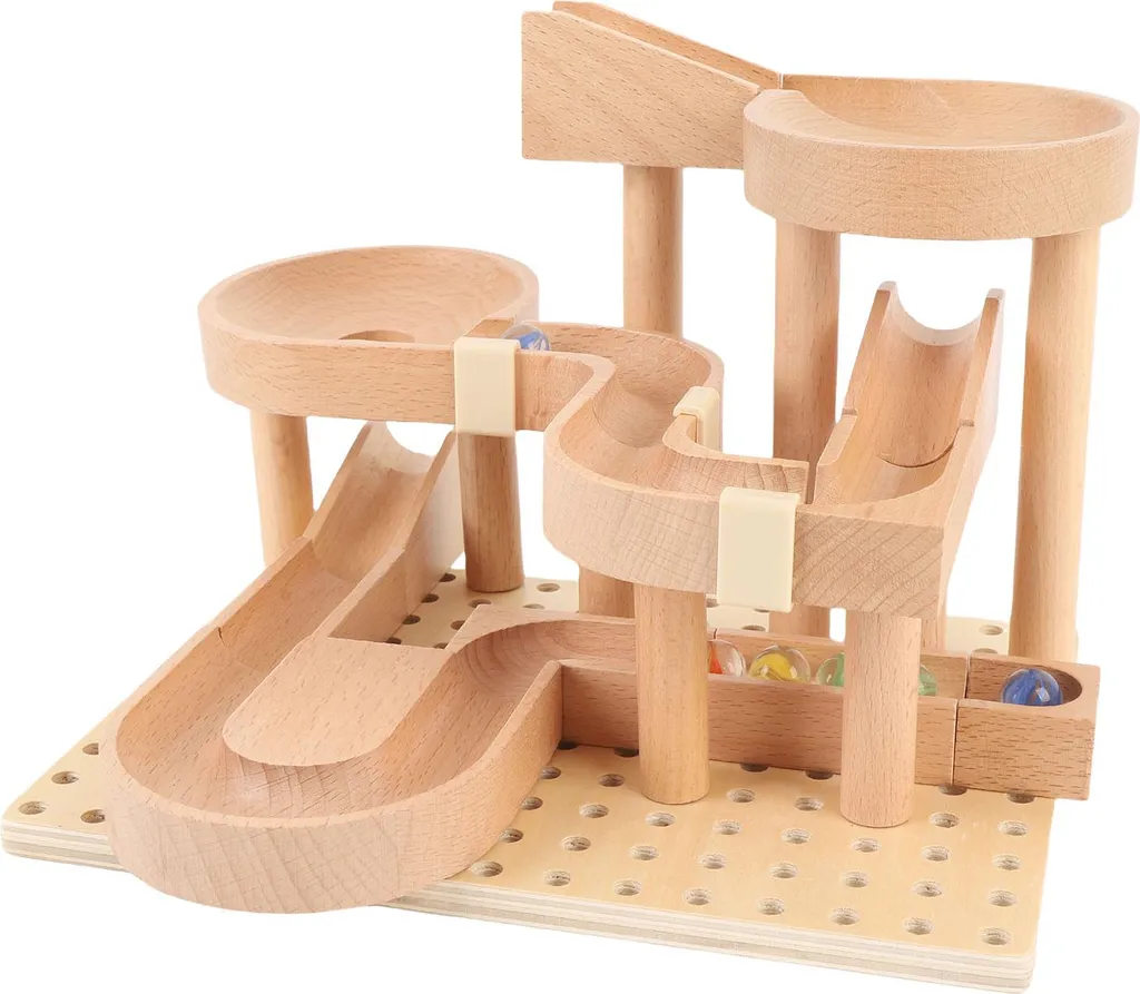 Kit Circuit billes bois DIY - Solution anti-stress et éducative pour tous - 4