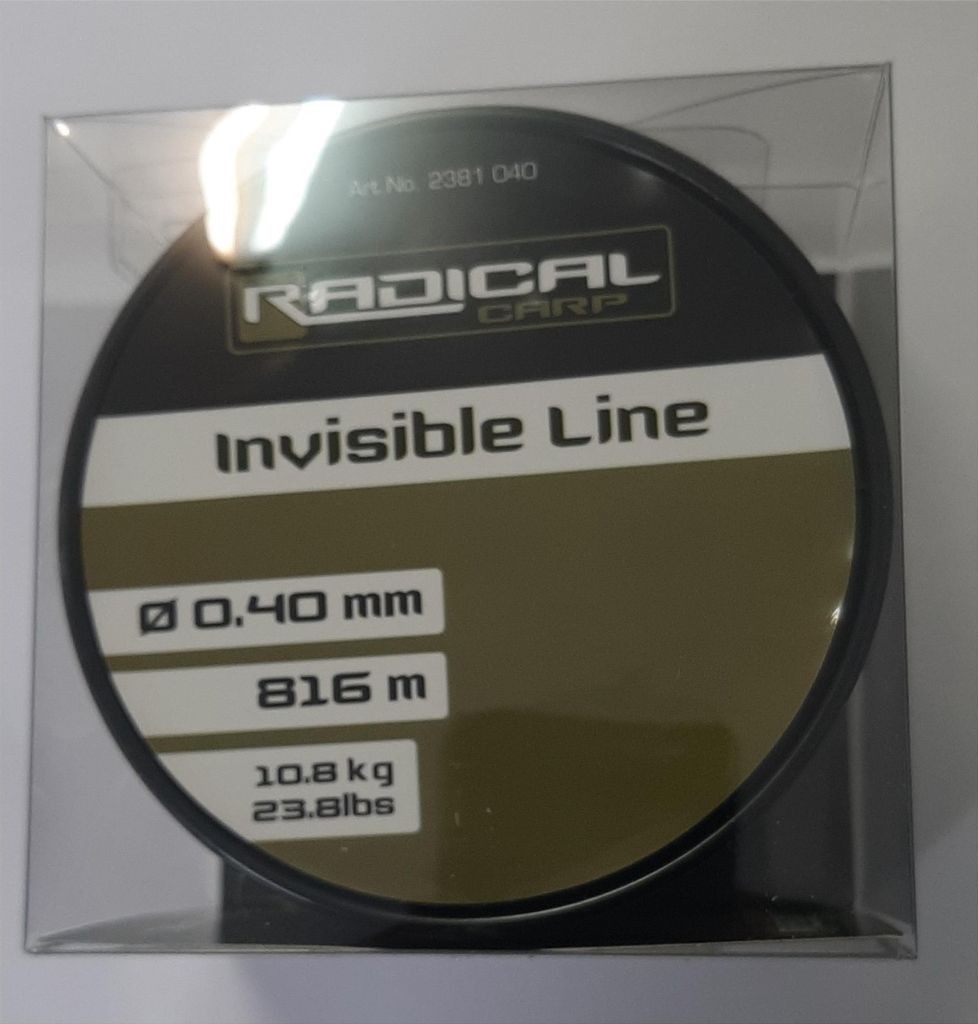 Radical Invisible Line monofile Karpfenschnur grün Ø 0,40mm 816m 10,8kg
