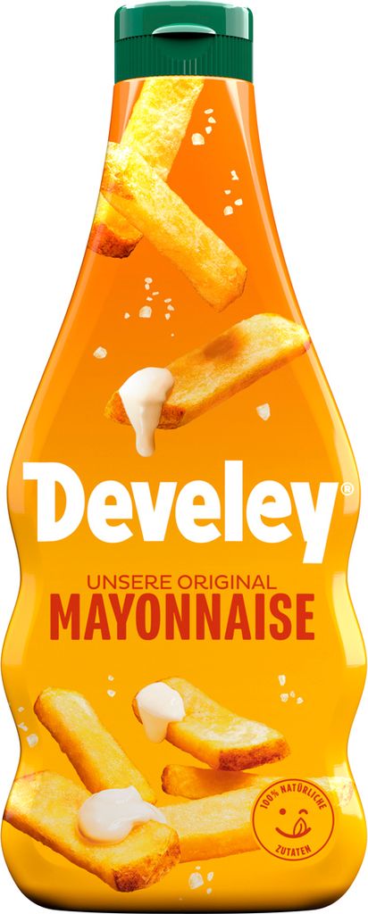 Verpackungsbild Develey Original Mayonnaise cremig mild im Geschmack 500ml