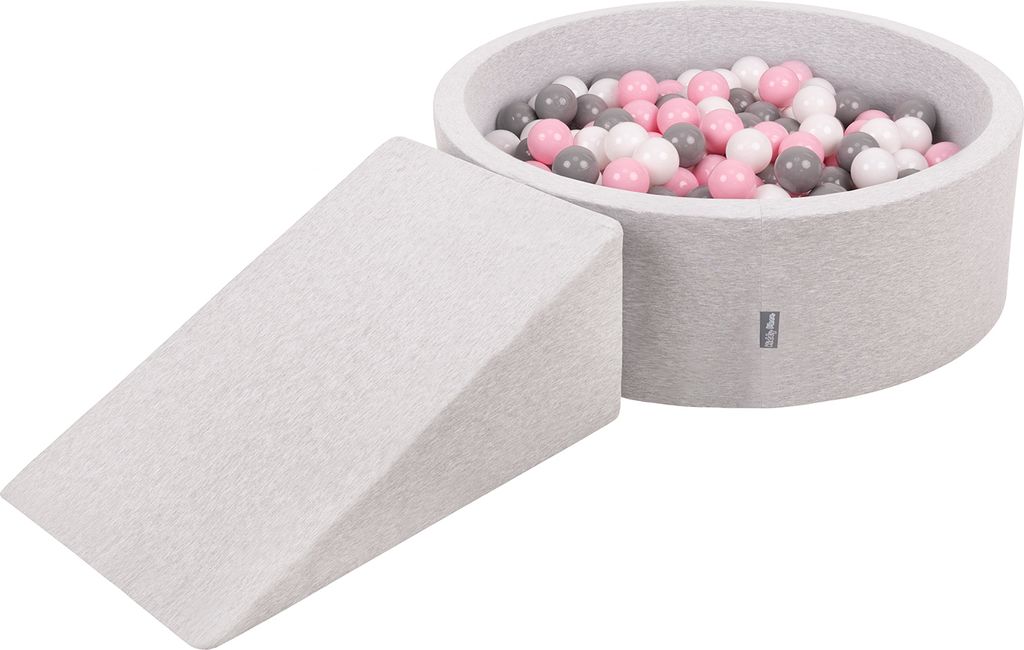 KiddyMoon Mäkké penové ihrisko pre deti s guľatým Obrázok produktu 