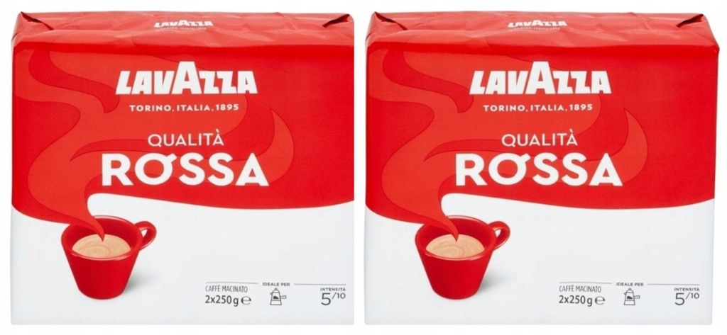 Café moulu Qualita Rossa 4 x 250 g - Lavazza Image du produit 
