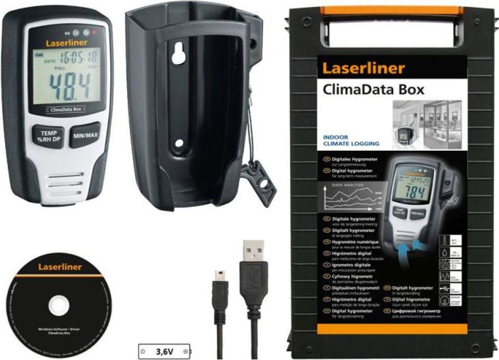 Laserliner ClimaData Box - 082.031A Produktbild 