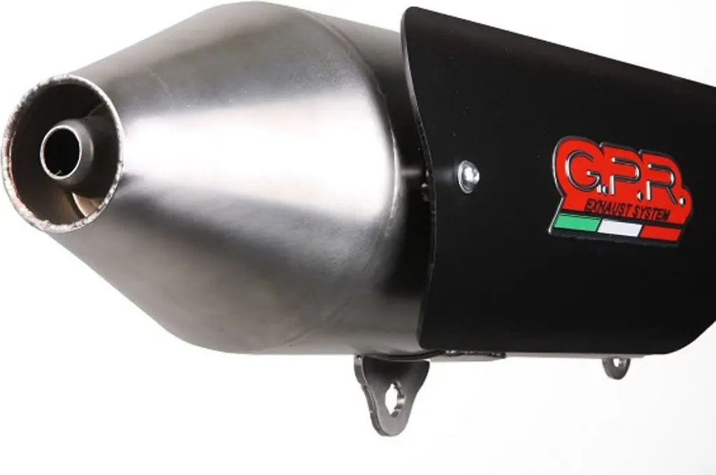 Échappement GPR Power-Bomb Slip-On pour Quadro 3 avec raccord inox