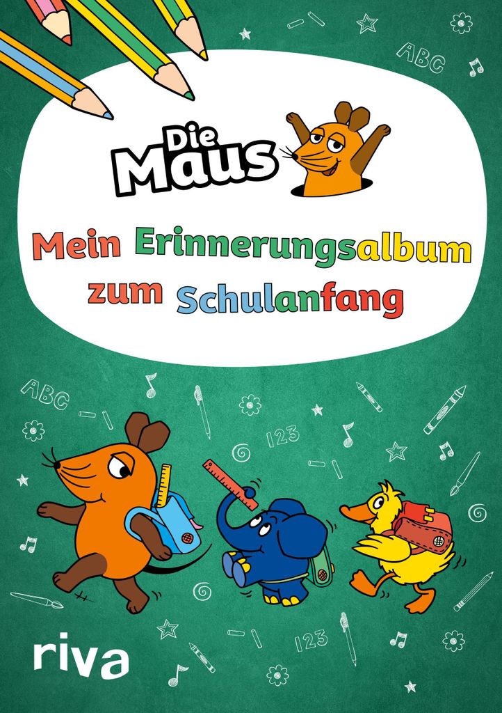 Die Maus - Mein Erinnerungsalbum zum Schulanfang Produktbild 