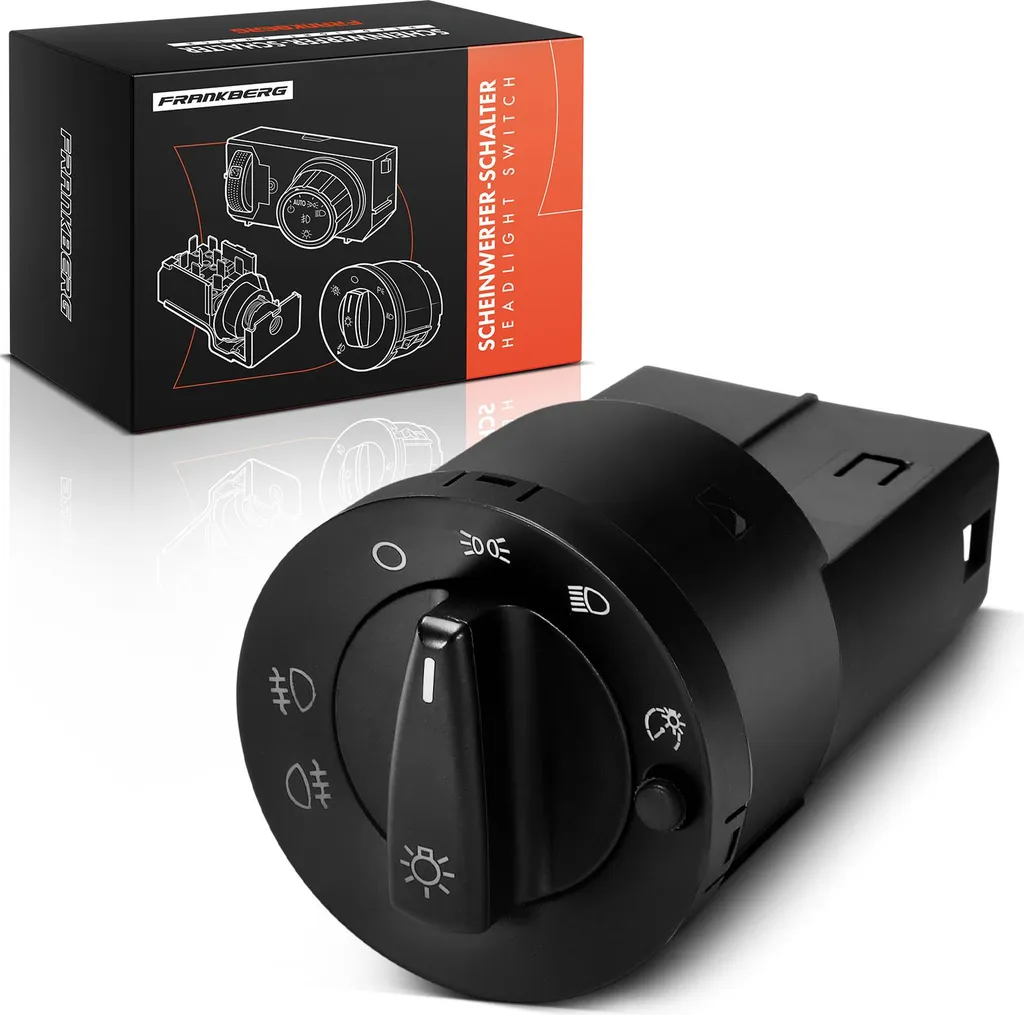 Bouton de phares et interrupteur d'éclairage pour Skoda Octavia 1U