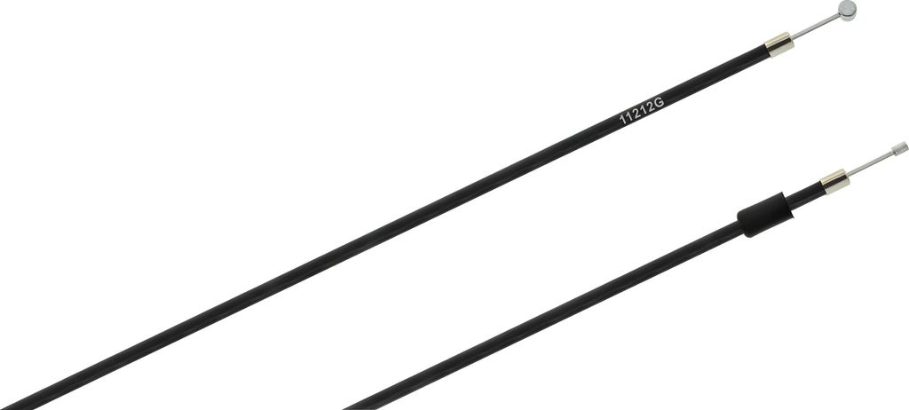 Simson Bowdenzug, Gas - schwarz - S51E, S70E, S53E, S83E - BING - Vergaser mit SIMSON-Gasdrehgriff