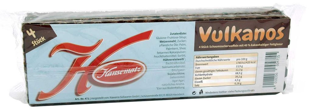 Hansematz Vulkanos 4er Produktbild 