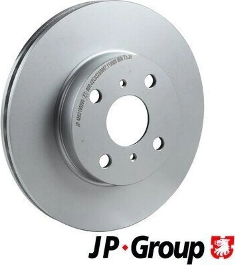 Disque de frein JP GROUP 4863100200 pour Corolla E10 E11 avant