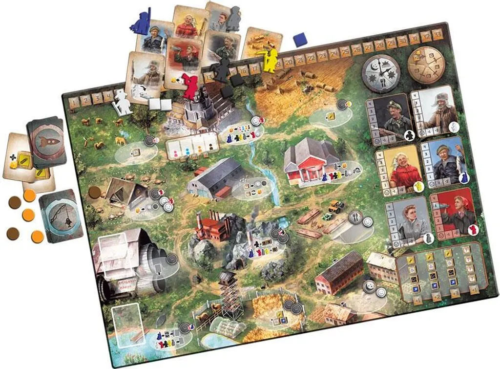 Red Outpost LSBD0004 Asmodee - Jeu de Plateau Stratégie Russe Soviétique - 4