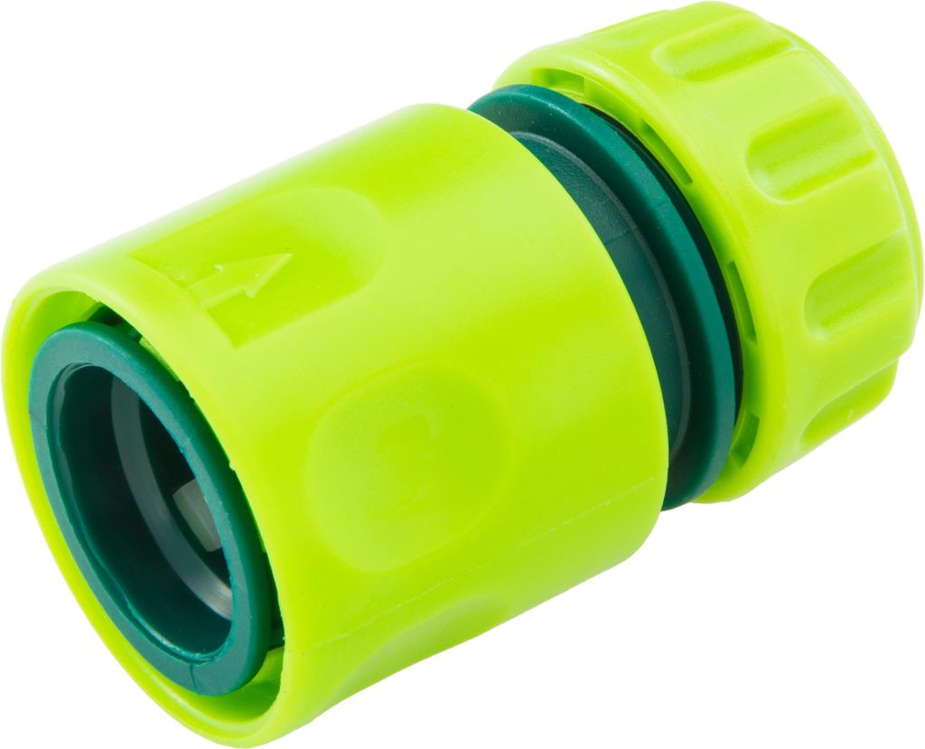 VERTO Schlauchverbinder 1/2" -Gartenschlauch Anschluss, einfache Montage, Verbinder - für die Gartenbewässerung, für die Garten Bewässerung, Ho...