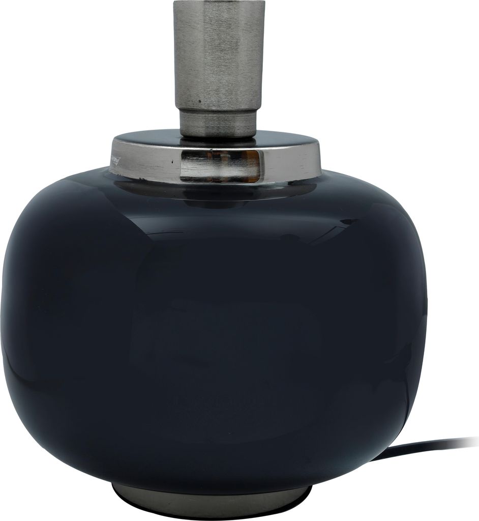 Tischlampe Art Deco 200 Schwarz / Silber