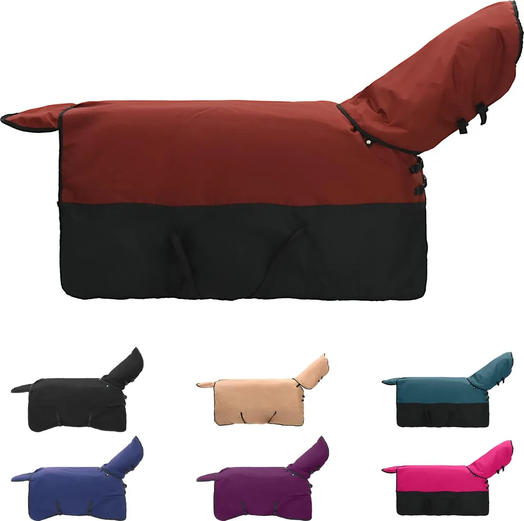 Coperta Cavalli 95cm vidaXL - Verde/Nero - L'Affare del Mese!