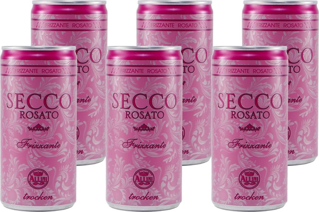Allini Secco Rosato -trocken- (12 x 0,2L)