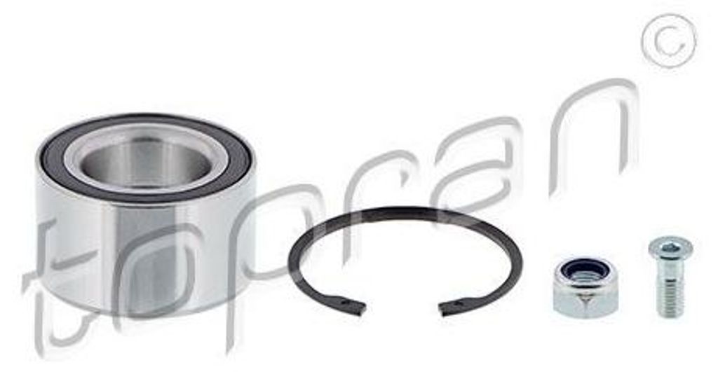 TOPRAN Radlagersatz Hinten Links Hinten Rechts für VW Transporter IV Bus (70B, 70C, 7DB, 7DK, 70J, 70K, 7DC, 7DJ) 80mm 104 082