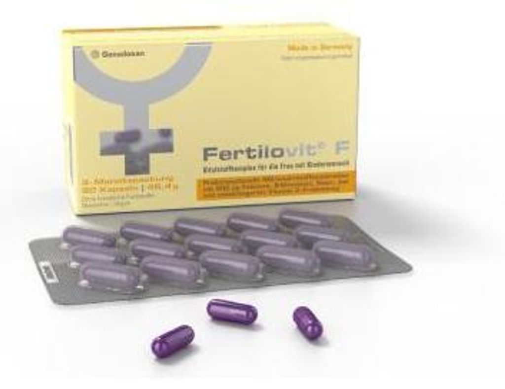 Fertilovit F, integratore alimentare in capsule, 90 capsule Immagine del prodotto 