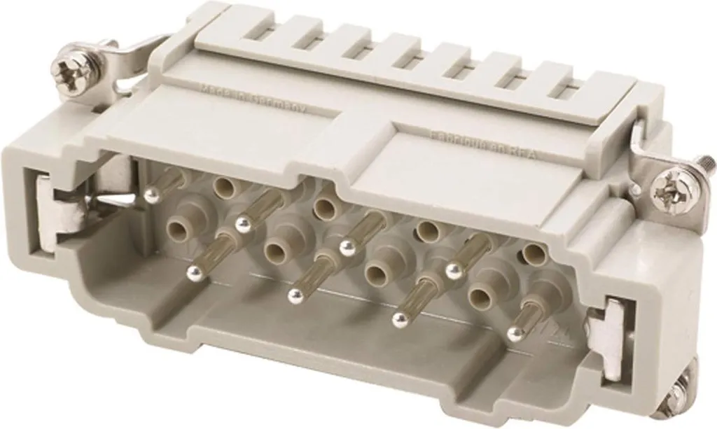 Insert Harting Han 6HvES 830V 16A à raccordement rapide par ressort