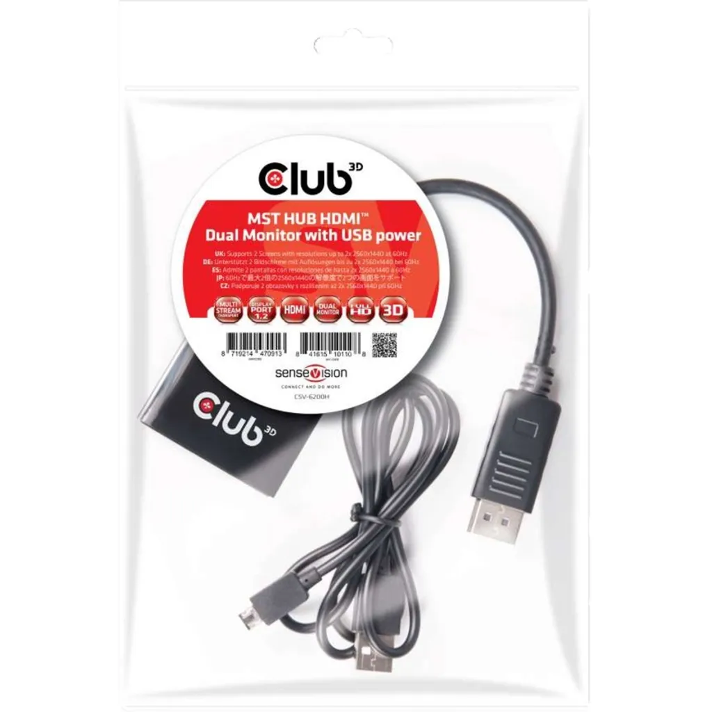 Doublez votre Espace de Travail avec le Hub DisplayPort 1.2 vers HDMI