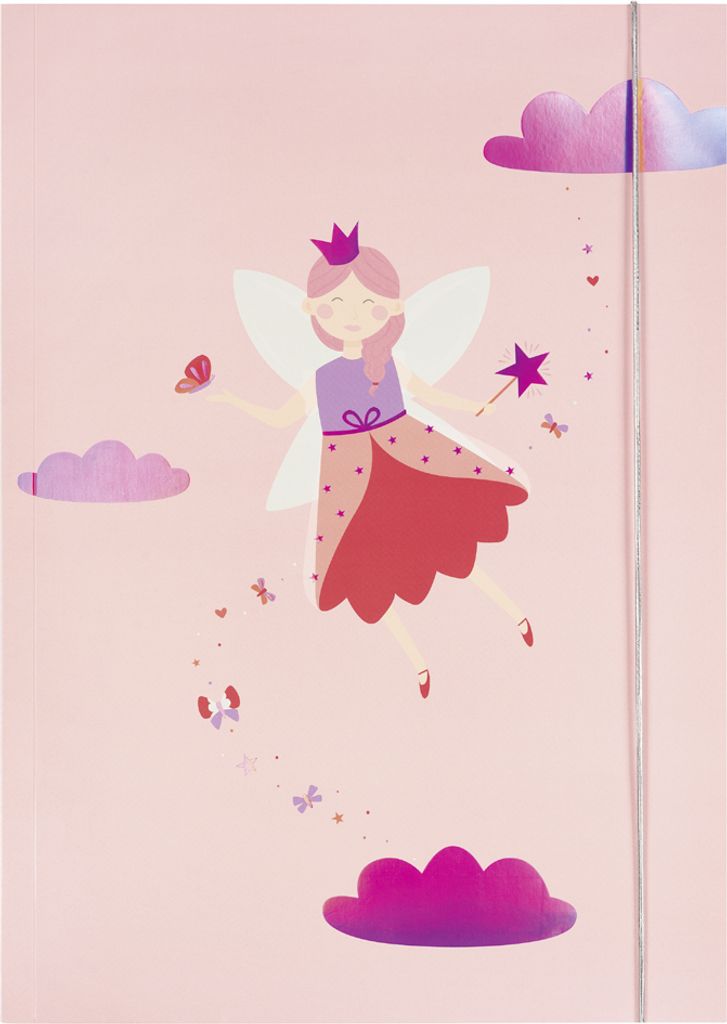 folia Zeichnungsmappe HOTFOIL "Little Fairy" Karton DIN A3