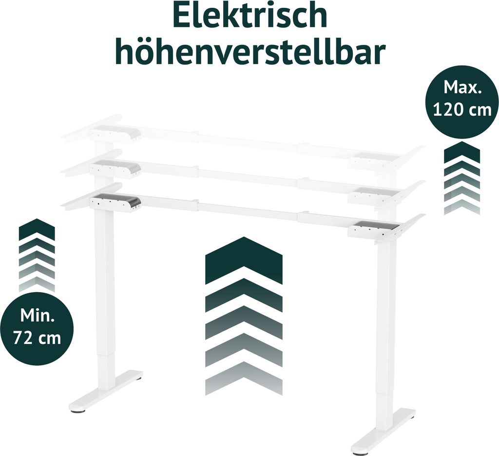 SVITA DOBON Schreibtisch-Gestell elektrisch für Tischplatte Produktbild 2