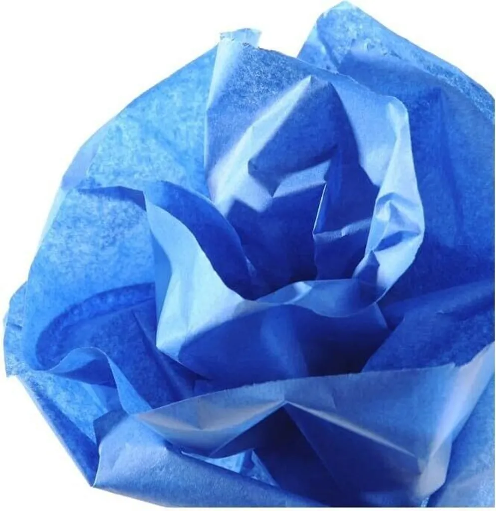 Canson Carta Velina Blu 20g/m² 0,5x5m | Ideale per Packaging e DIY
