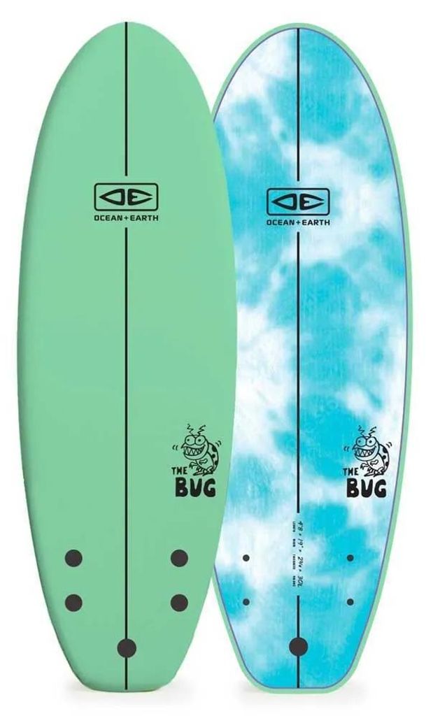 Ocean & Earth The Bug 4 ́8 ́ ́ Surfbrett Blau Blau One Size