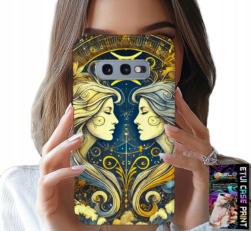 Fall Für Samsung Galaxy S10E - Sternzeichen, Zwillinge Astronomie Fall