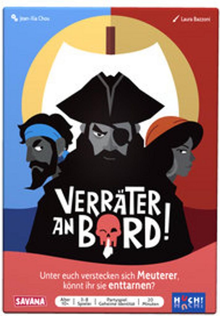 HUCH! Verräter an Bord, Brettspiel, Abzug, 10 Jahr(e), Standardausgabe, 15 min, Familienspiel