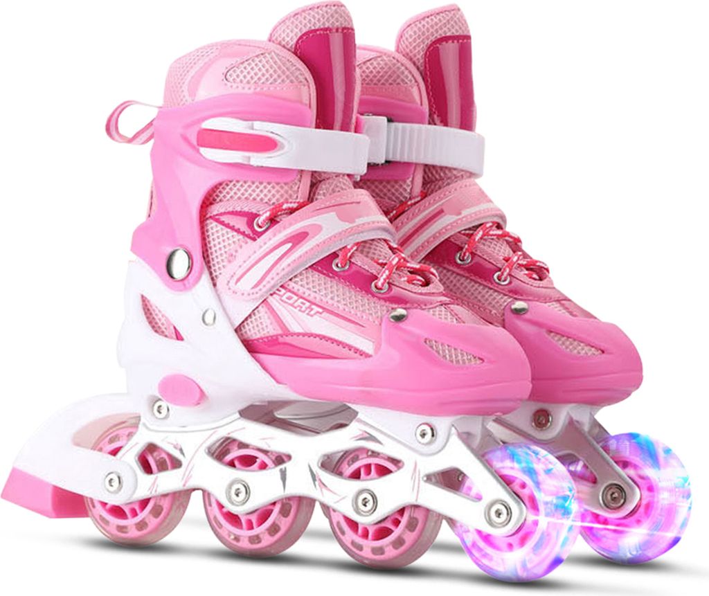 Einstellbare beleuchtende Inline-Skates mit leuchtenden Produktbild 