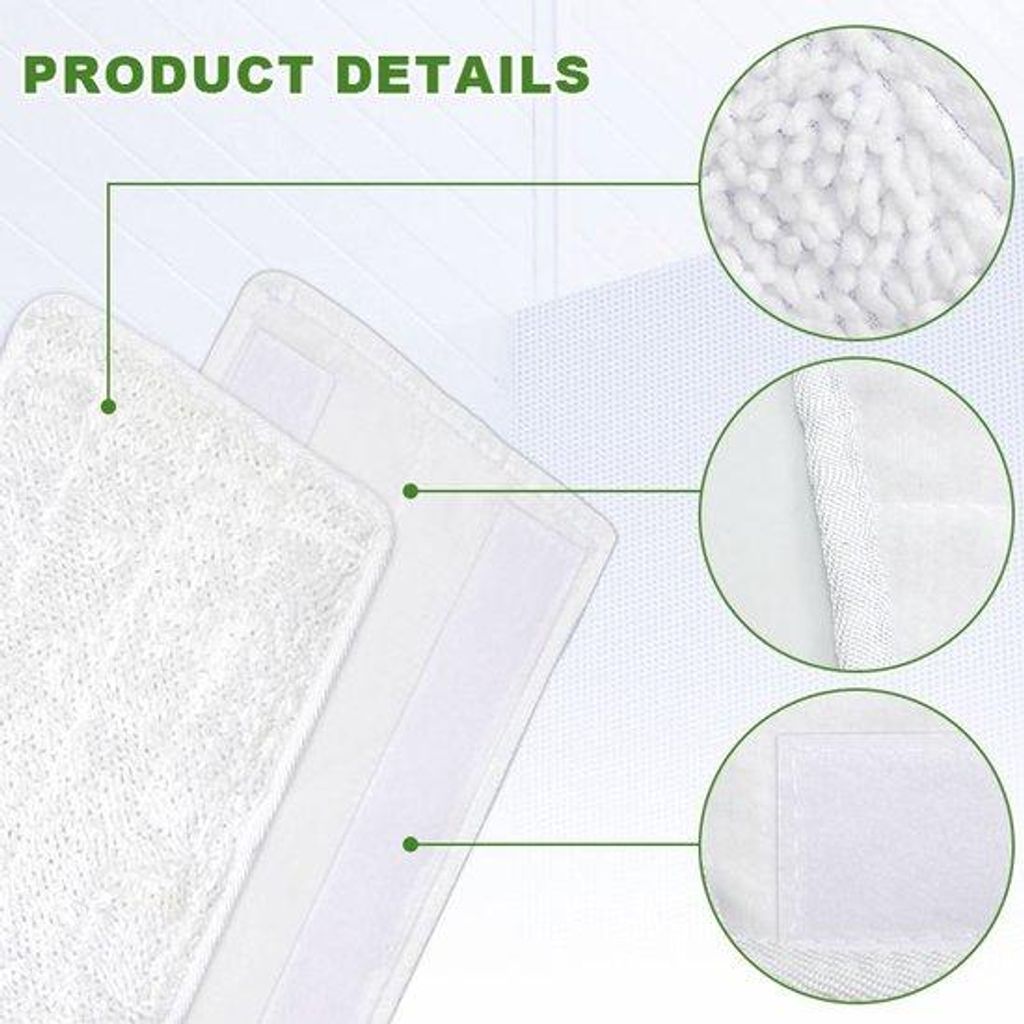 Microfiber-Steam-Mop-Accessoires-Set XXL