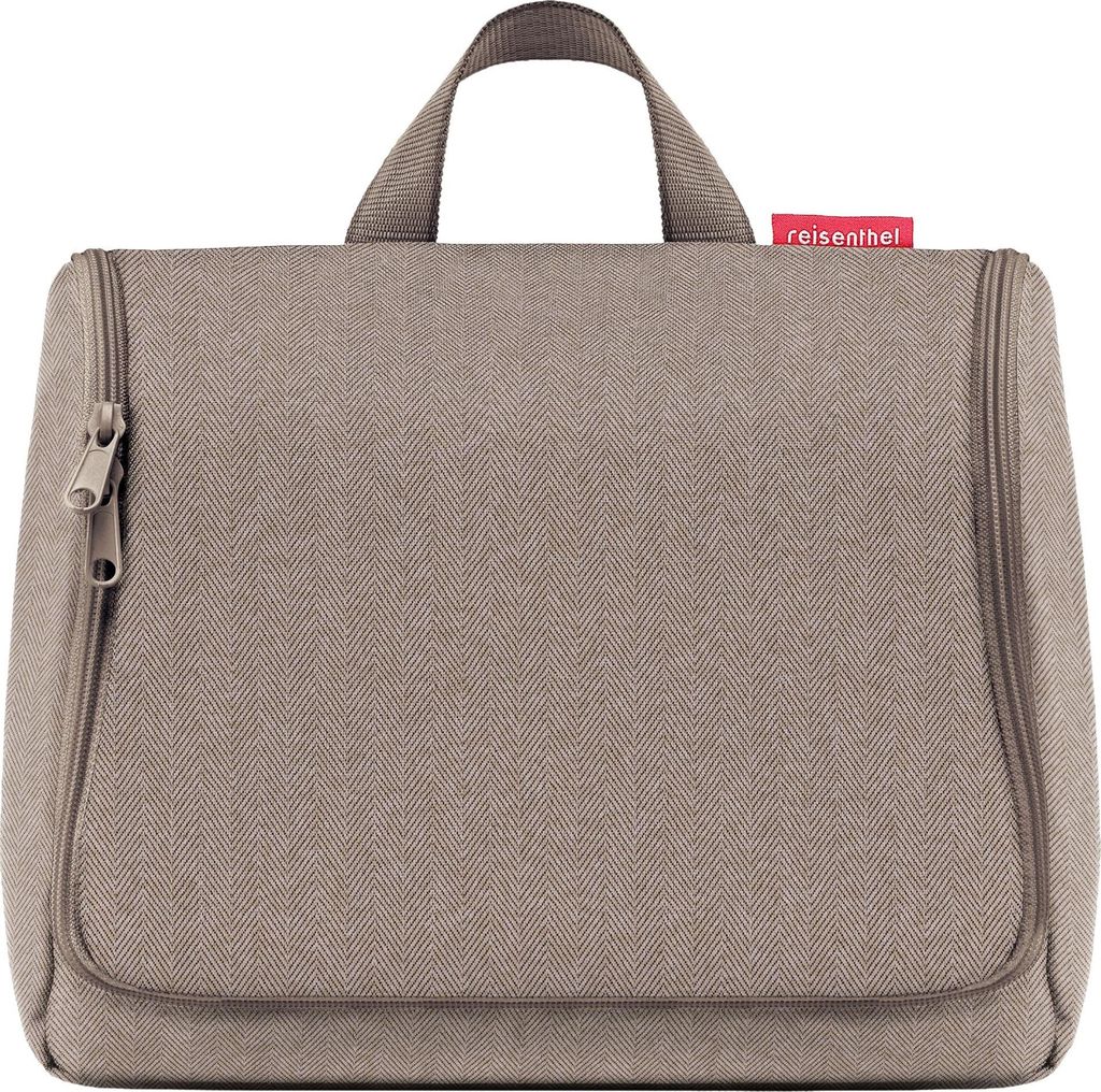Reisenthel Toiletbag XL HERRINGBONE MOKKA Produktbild 