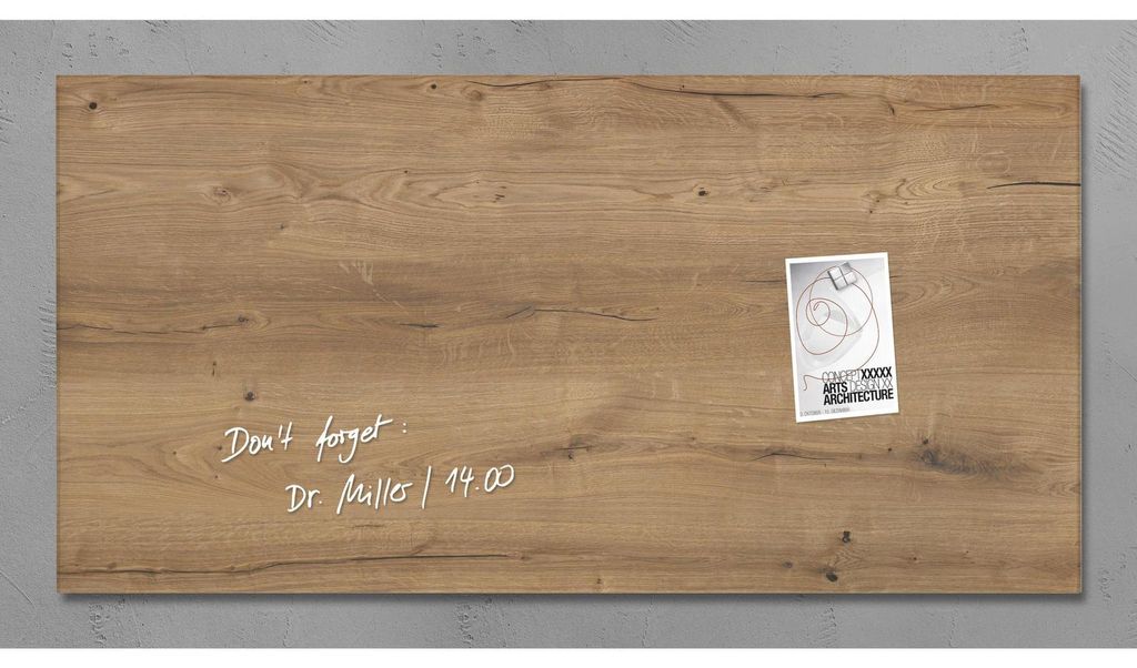 SIGEL GL258 Glas-Magnettafel / Magnetboard Artverum, 46x91 Produktbild 