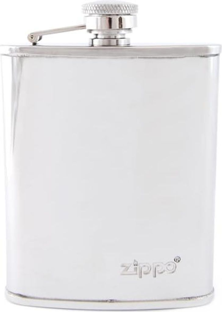 Piersiówka ZIPPO STEEL POLISHED 180ml