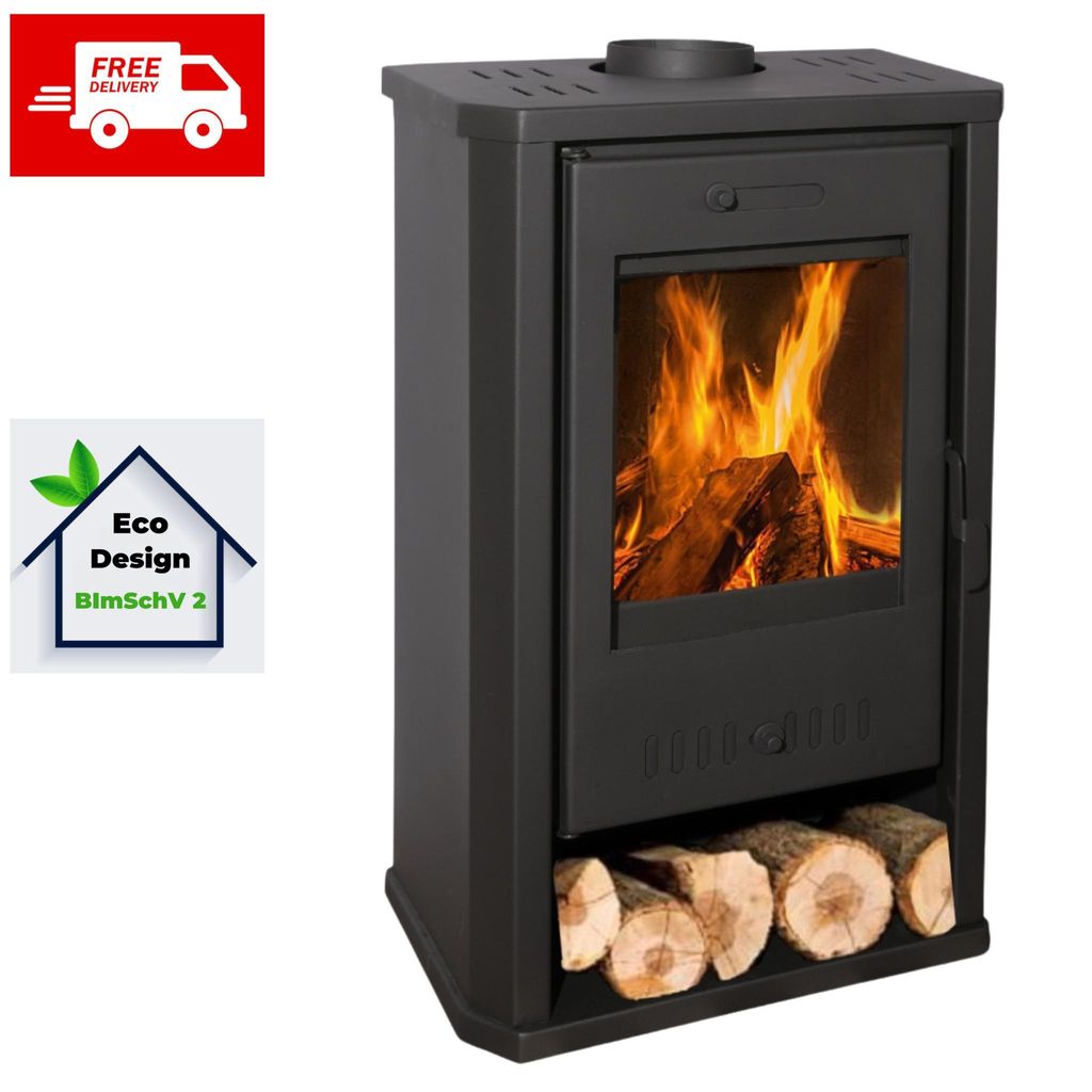 Kaminofen, Holzofen Balkan Energy, Modell Bianca, Leistung 8.5kW