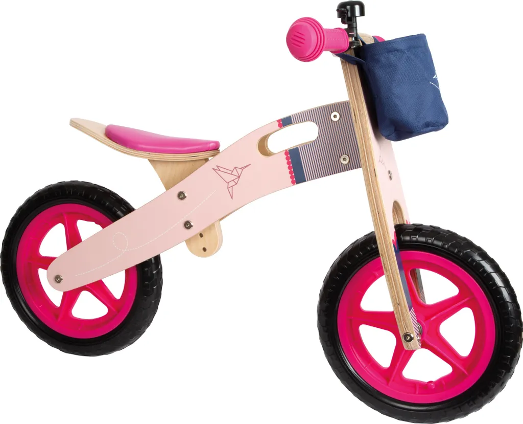Vélo d'exercice rose idéal pour le sport en appartement et remise en forme