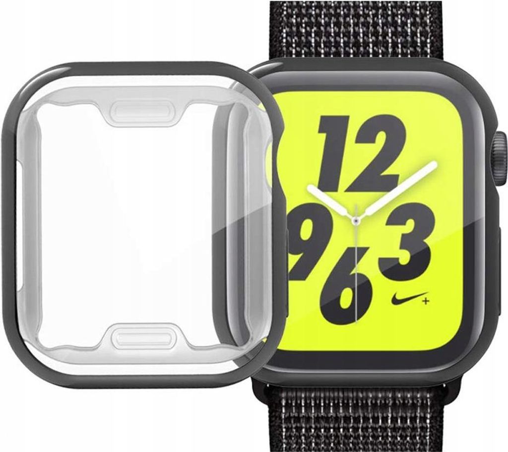 USAMS Schutzhülle für Apple Watch 4 / 5 / 6 / SE 40 mm Schwarz