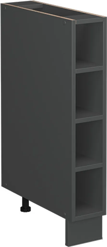 Modulo Cucina 15 cm Fame-Line Antracite Vicco - Montaggio Facile