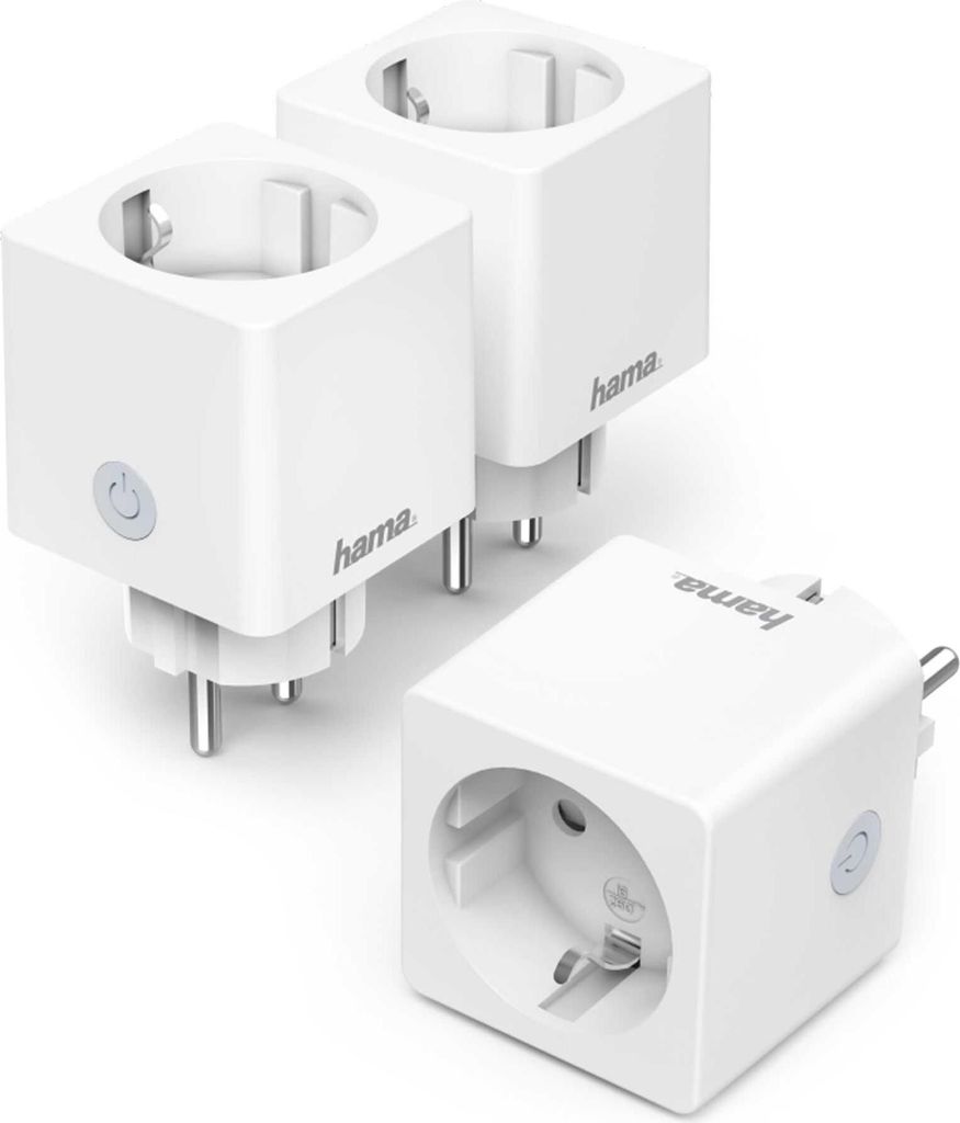 Hama WiFi Socket pack de 3 - prise WLAN - blanc Image du produit 