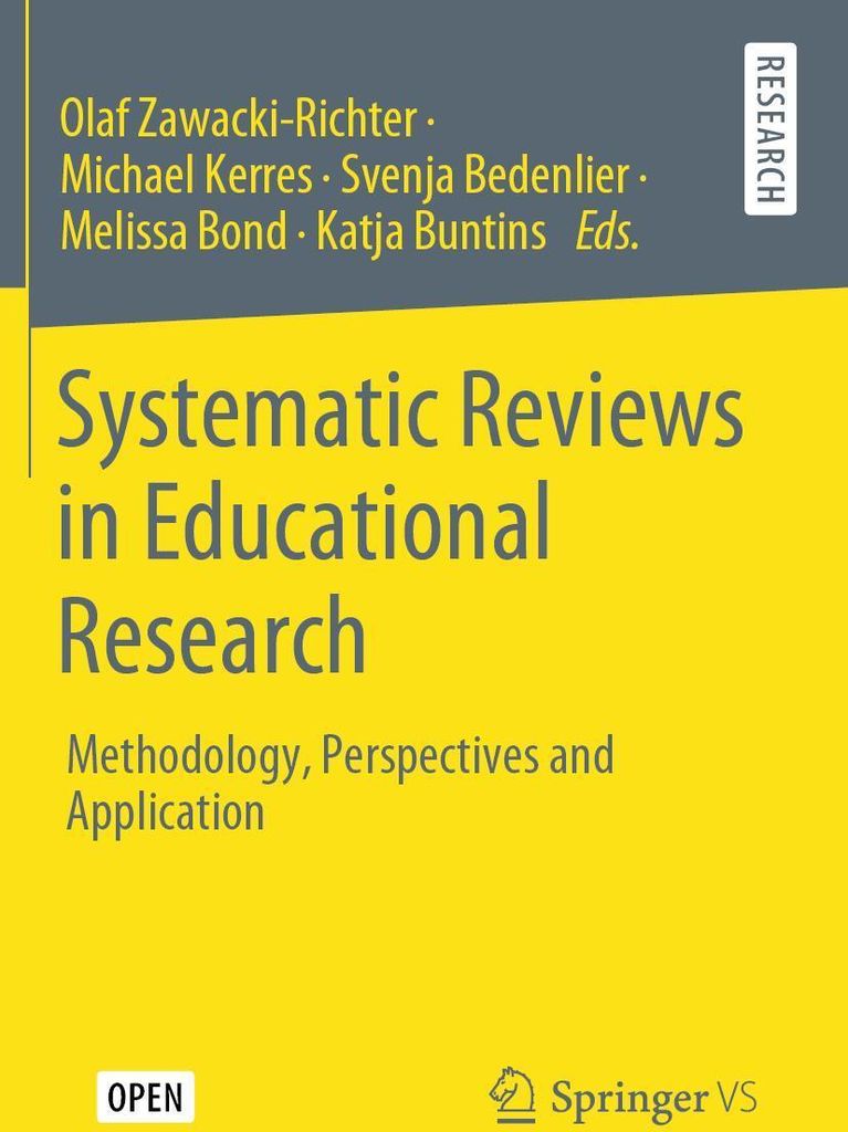 Systematic Reviews in Educational Research