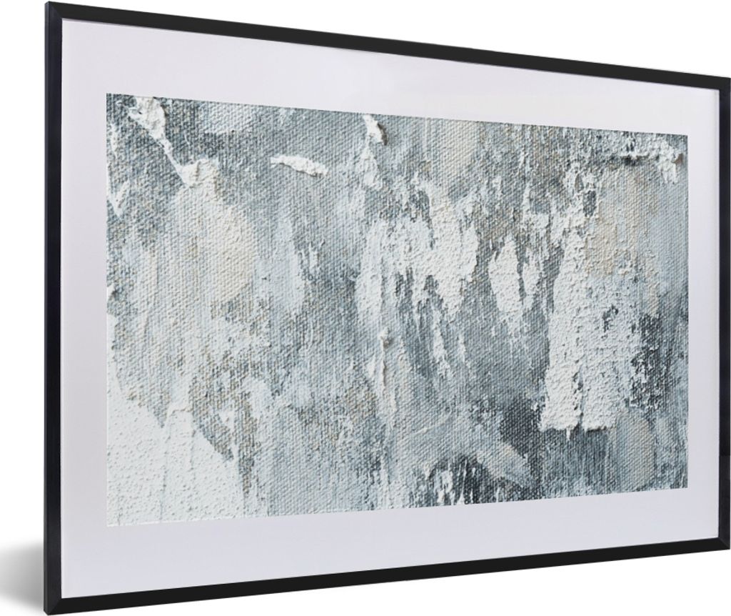 MuchoWow Gerahmtes Poster Farbe - Industrie - Design 60x40 cm - Poster mit Schwarzem Bilderrahmen Wandposter Rahmen Foto Bilder - Schlafzimmer - ...